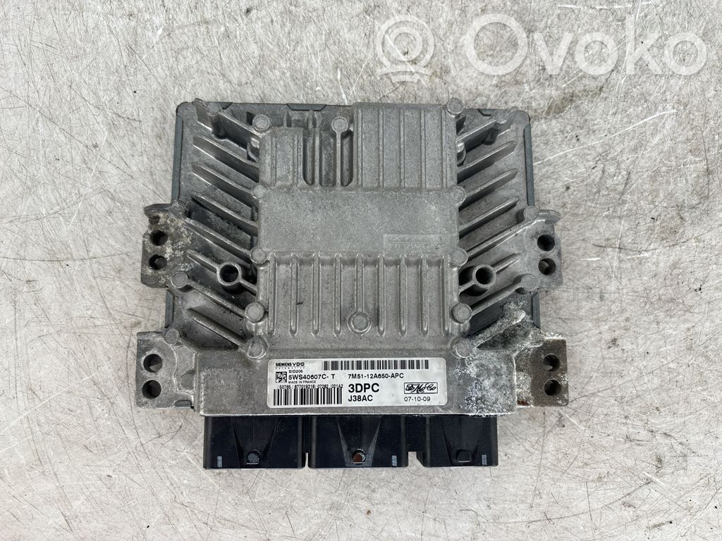 Engine control unit/module   7M5112A650APC,5WS40607C
