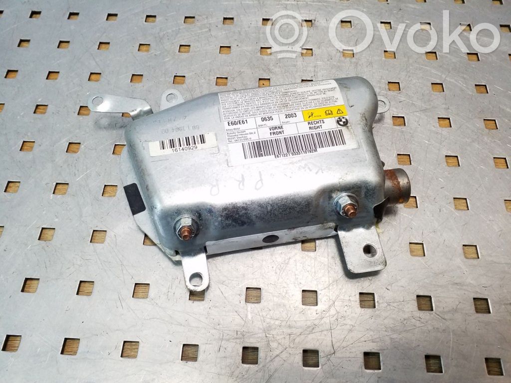 BMW 5 E60 E61 Priekinių durų oro pagalvė 
