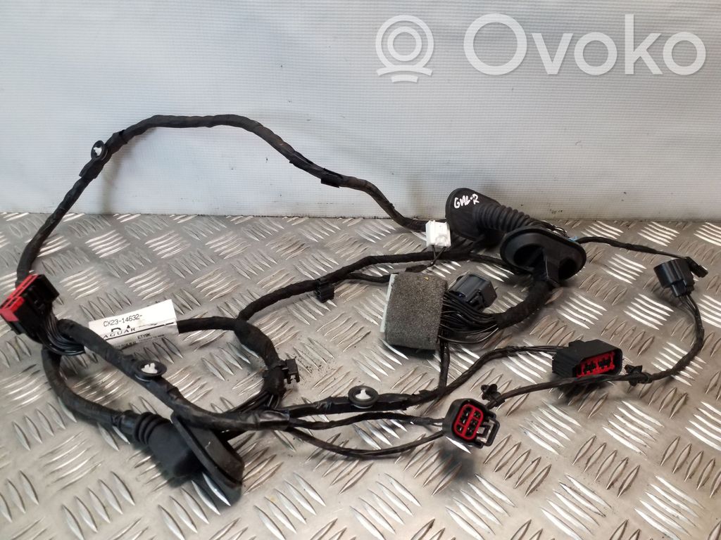 Jaguar XF X250 Cableado de puerta trasera 