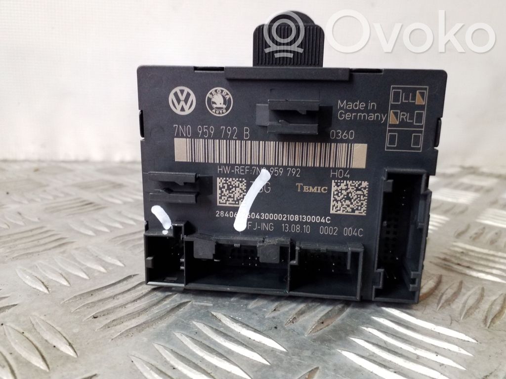 Volkswagen Sharan Door control unit/module 