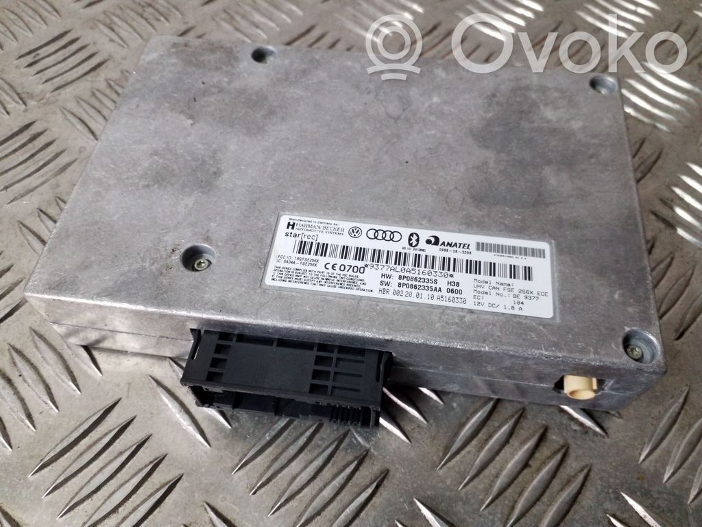 Audi A3 S3 A3 Sportback 8P Bluetooth modulis 