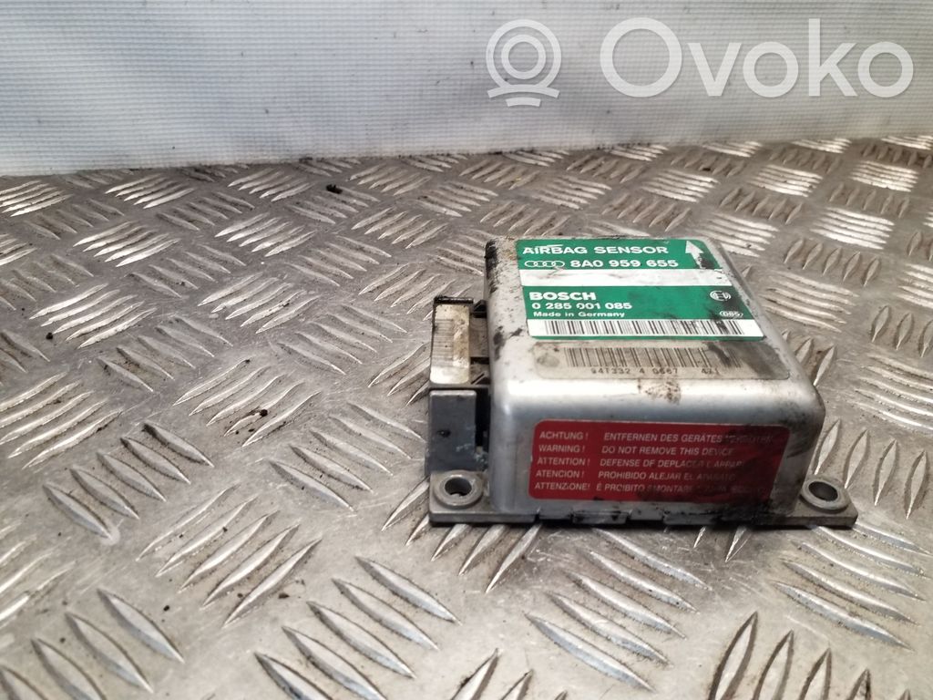 Airbag control unit/module   8A0959655,0285001085