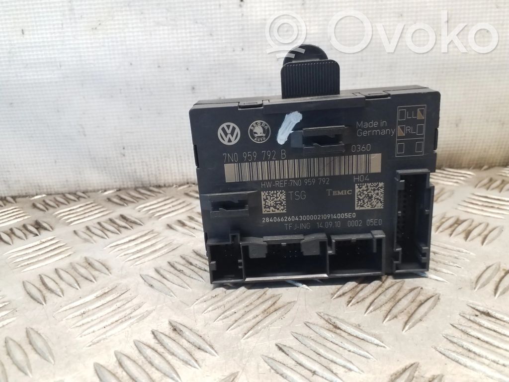 Volkswagen Sharan Door control unit/module 