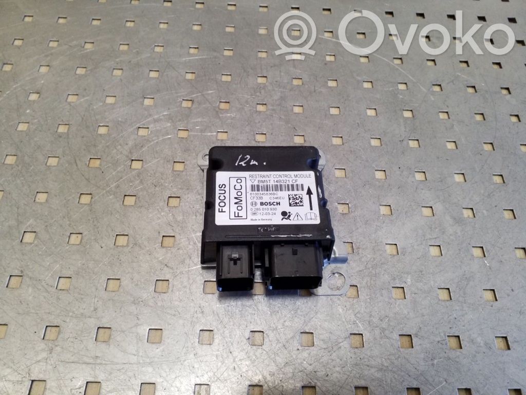 Airbag control unit/module   BM5T14B321CF,0285010930