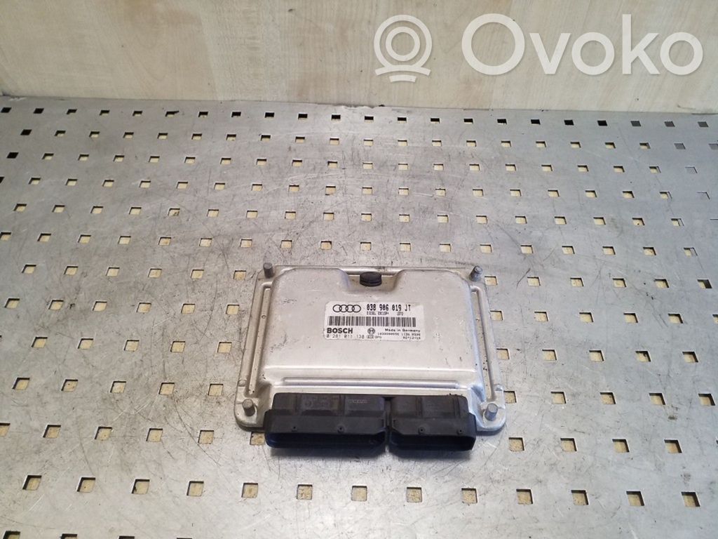 Engine control unit/module   038906019JT,0281011138