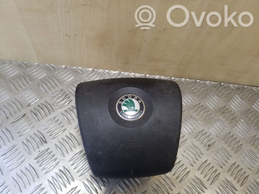Skoda Octavia Mk2 (1Z) Poduszka powietrzna Airbag kierownicy 
