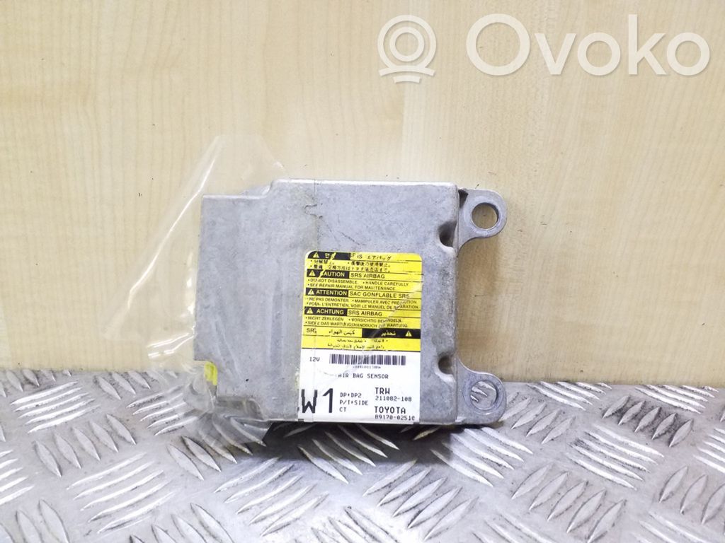 Toyota Corolla E120 E130 Airbag control unit/module 