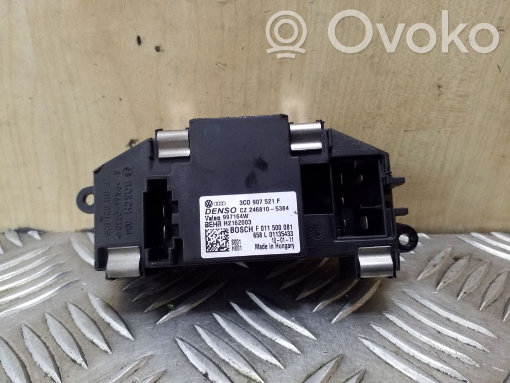 Volkswagen Touran I Rezystor / Opornik dmuchawy nawiewu 