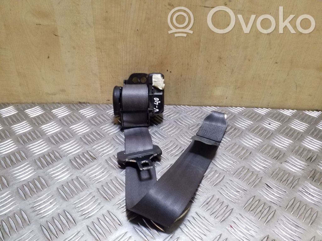 Volvo S40, V40 Pas bezpieczeństwa fotela tylnego 