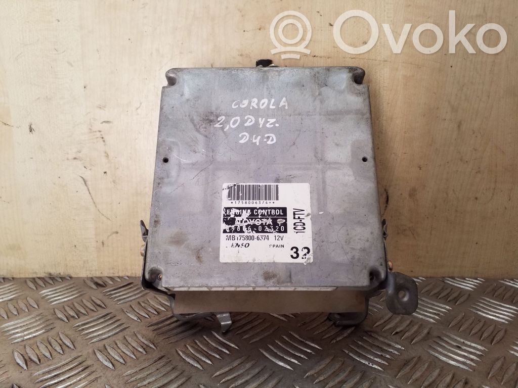 Toyota Corolla E120 E130 Engine control unit/module 