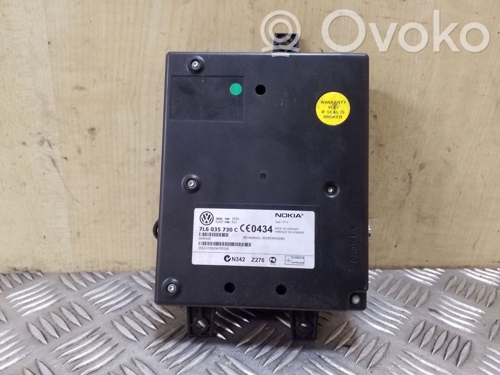 Volkswagen Touareg I Bluetooth control unit module 