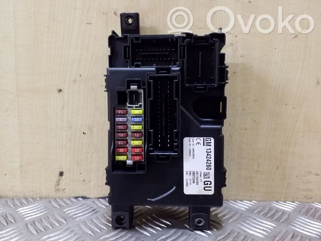 Opel Corsa D Módulo de fusible 