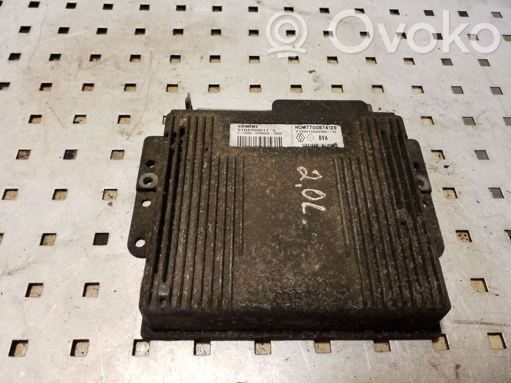 Engine control unit/module   7700874129,S103750011