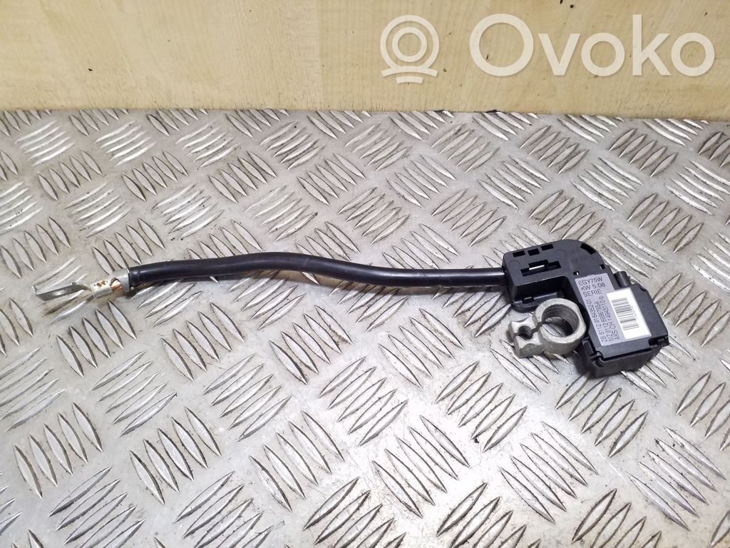 BMW 3 E90 E91 Minusinis laidas (akumuliatoriaus) 