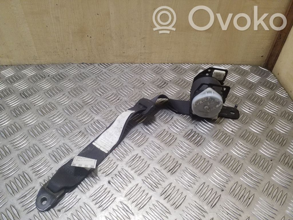 Toyota Corolla E120 E130 Cinturón trasero 