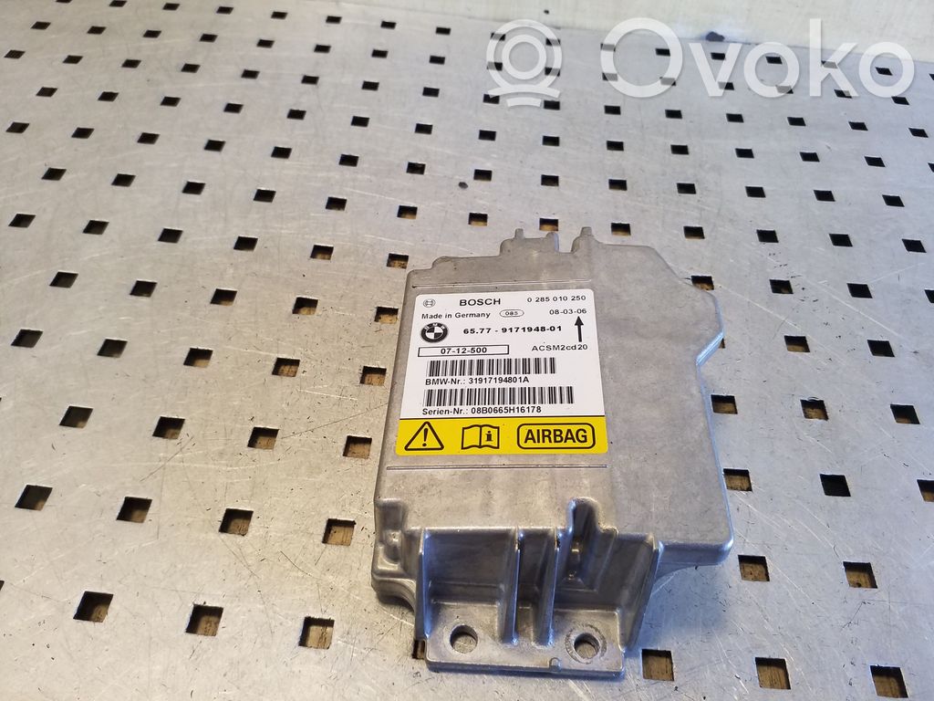 BMW X6 E71 Airbag control unit/module 