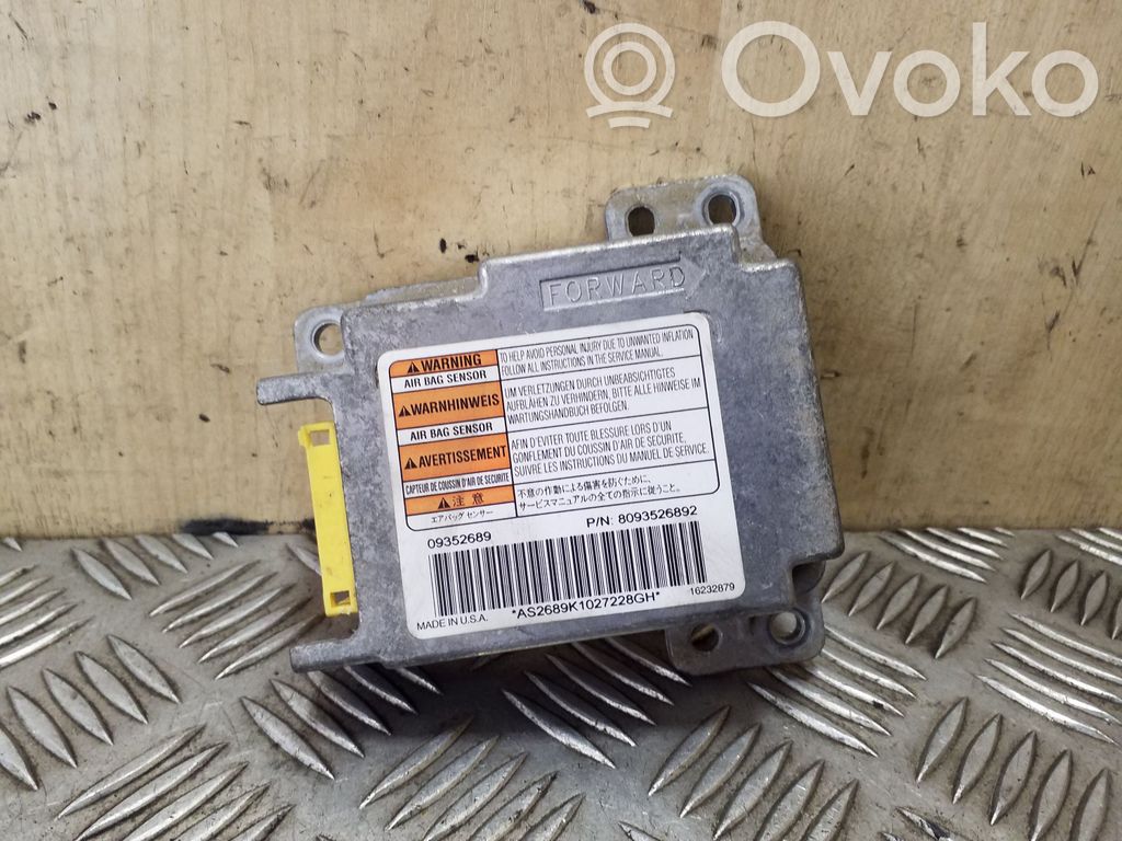 Opel Frontera B Centralina/modulo airbag 