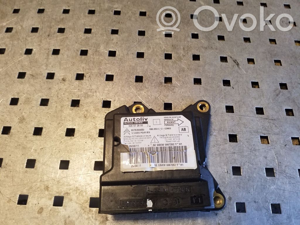 Citroen C4 I Picasso Module de contrôle airbag 