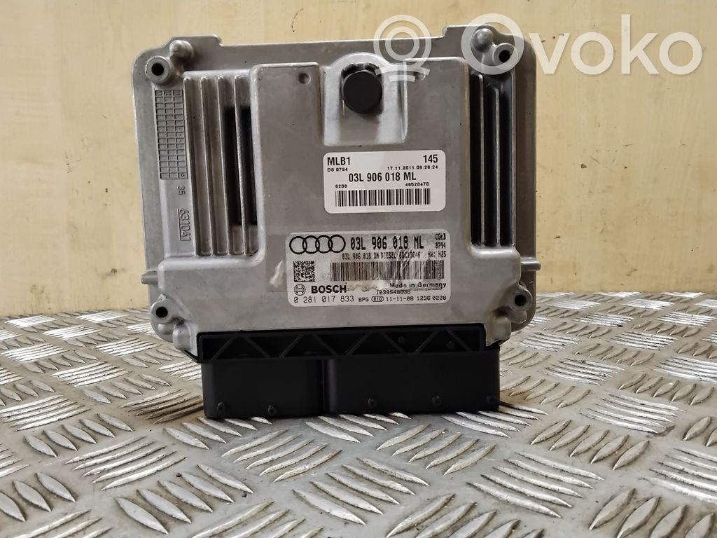 Audi Q5 SQ5 8R Engine control unit/module 