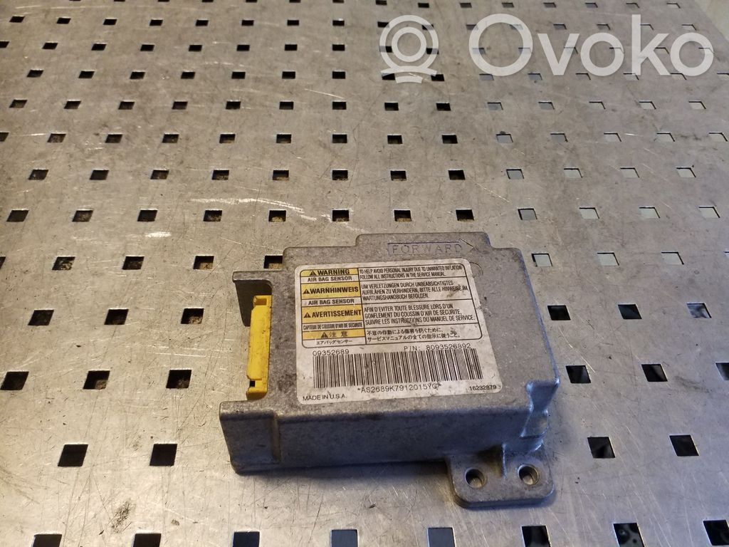 Opel Frontera B Unitate/modul de comandă airbaguri