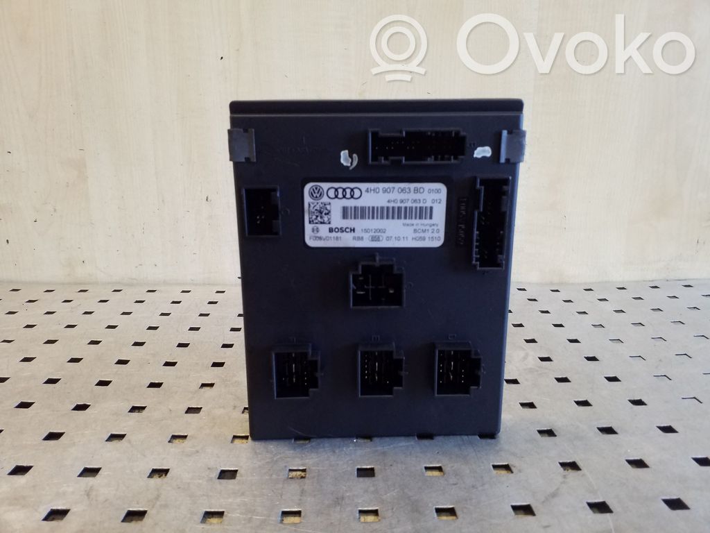 Modulo comfort/convenienza   4H0907063BD,4H0907063D,15012002