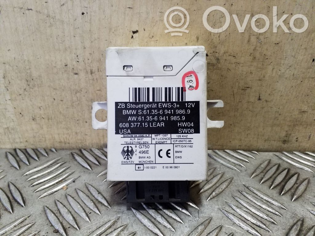 BMW X5 E53 Unitate/modul comandă imobilizator 