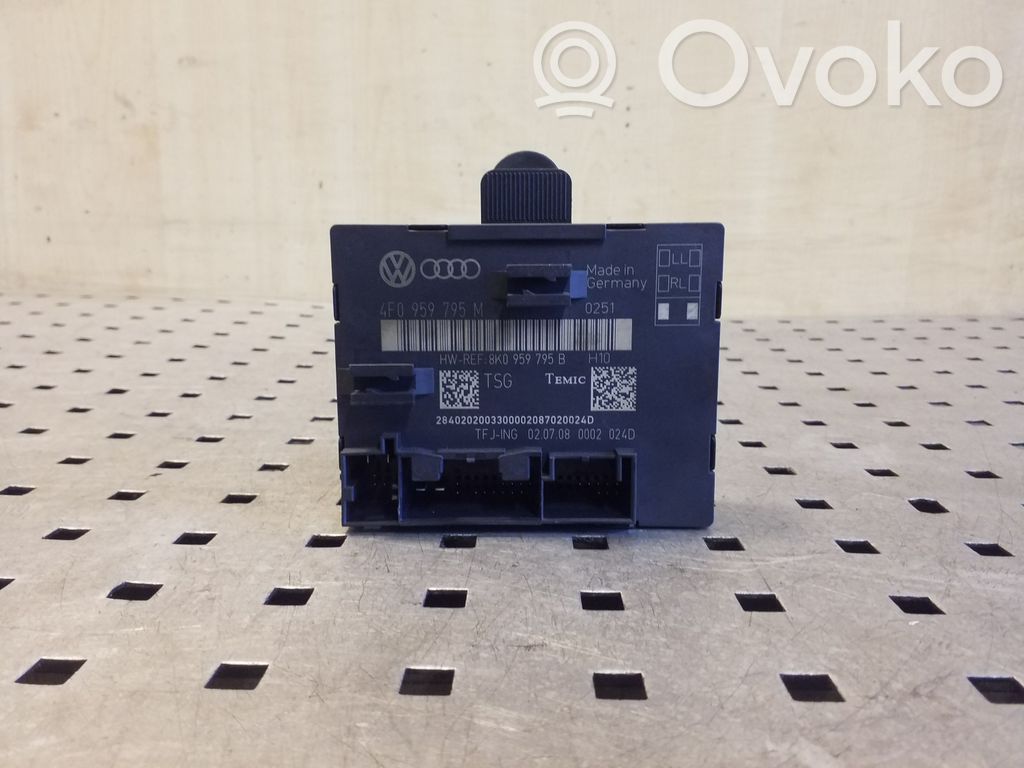 Audi Q7 4L Centralina/modulo portiere 