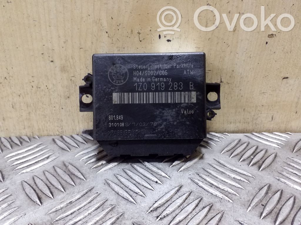 Skoda Octavia Mk2 (1Z) Centralina/modulo sensori di parcheggio PDC