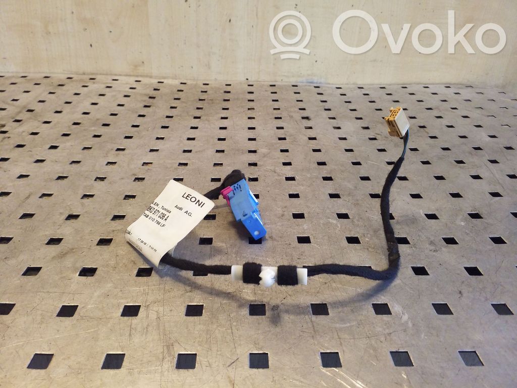 Audi A4 S4 B8 8K Cableado de puerta delantera 