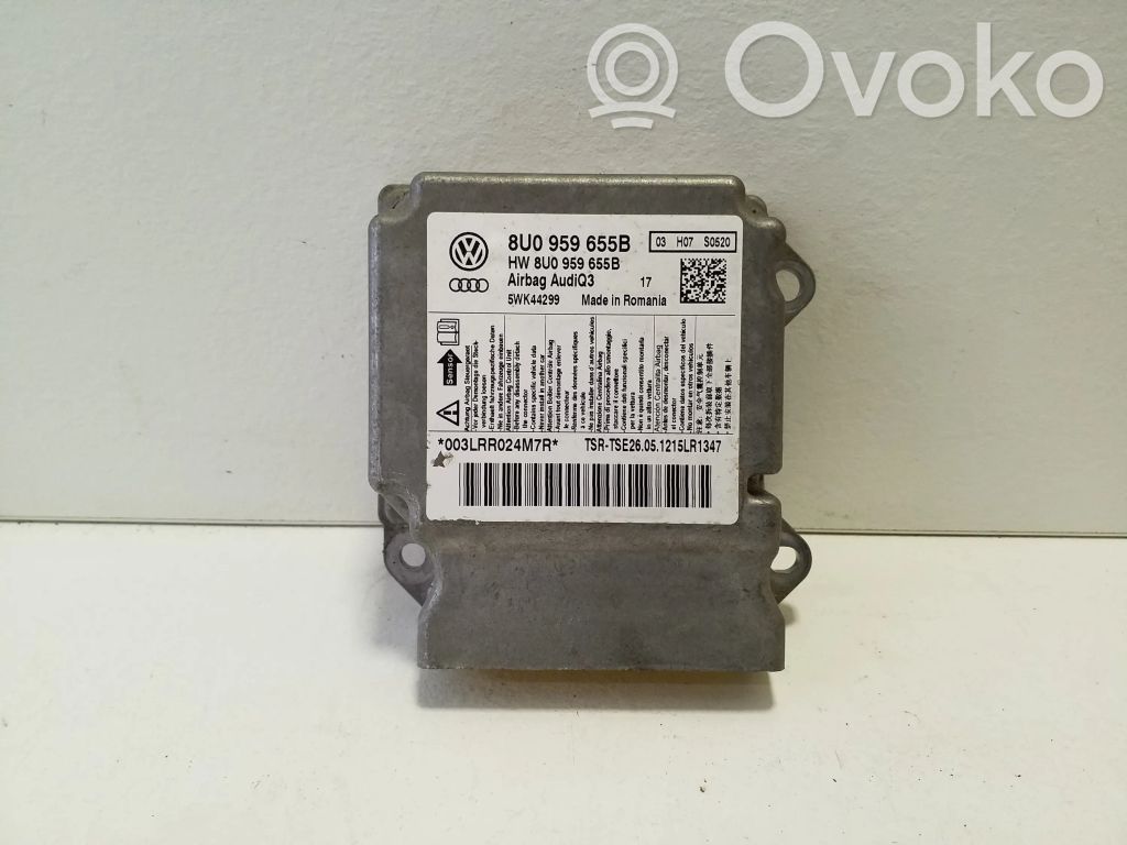 Audi Q3 8U Airbag control unit/module 