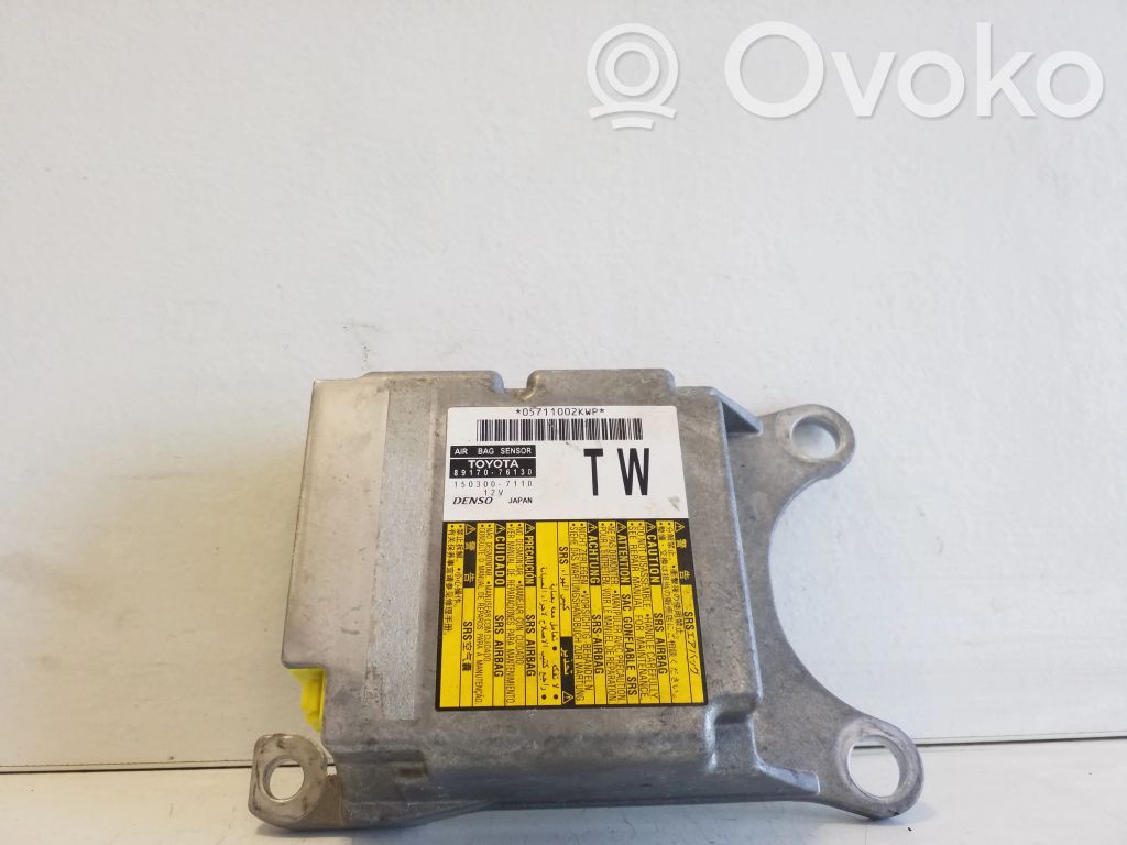 Lexus CT 200H Airbag control unit/module 