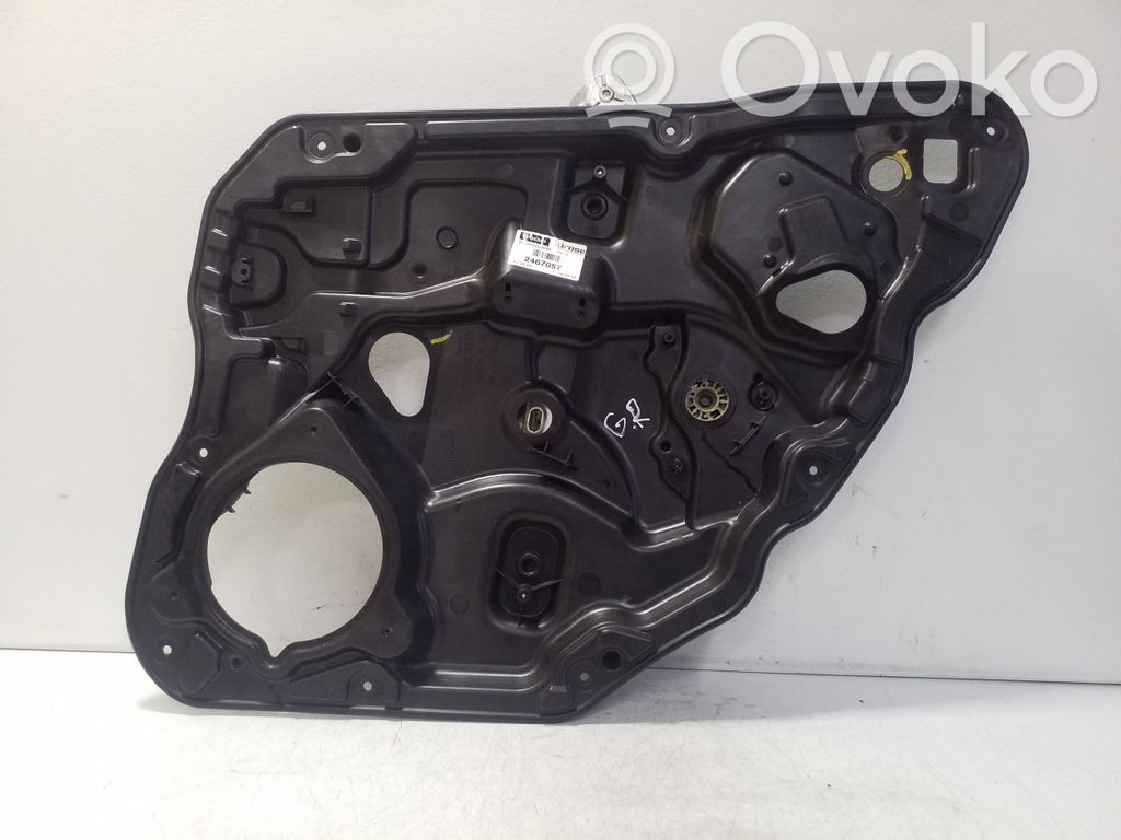 Volvo XC60 Meccanismo di sollevamento del finestrino posteriore senza motorino 