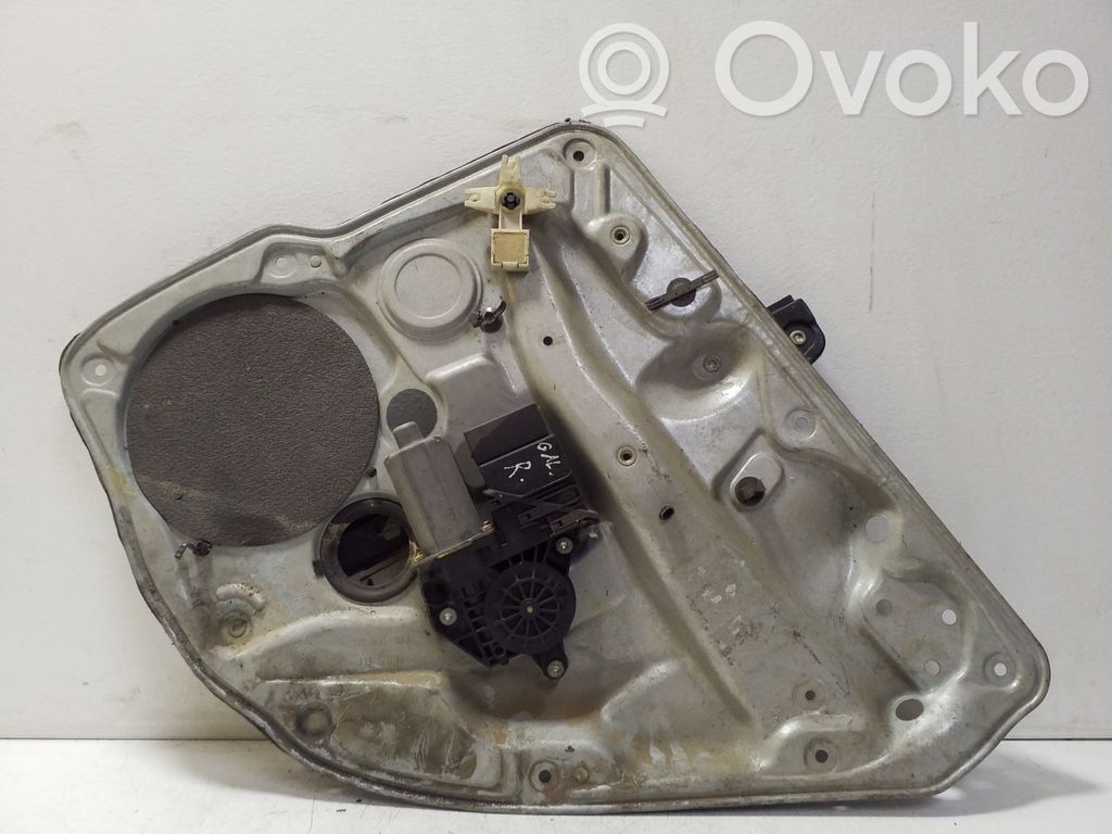 Volkswagen Bora Macara geam ușă spate cu motor