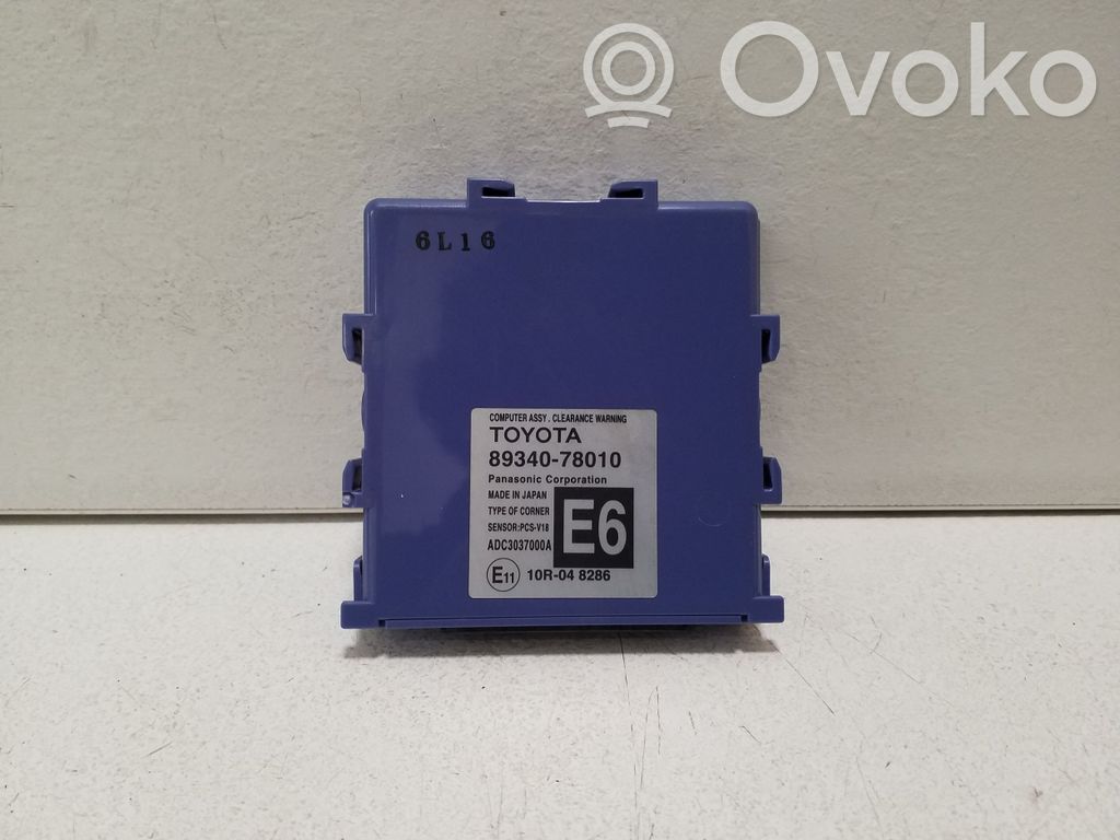 Other control units/modules   8934078010