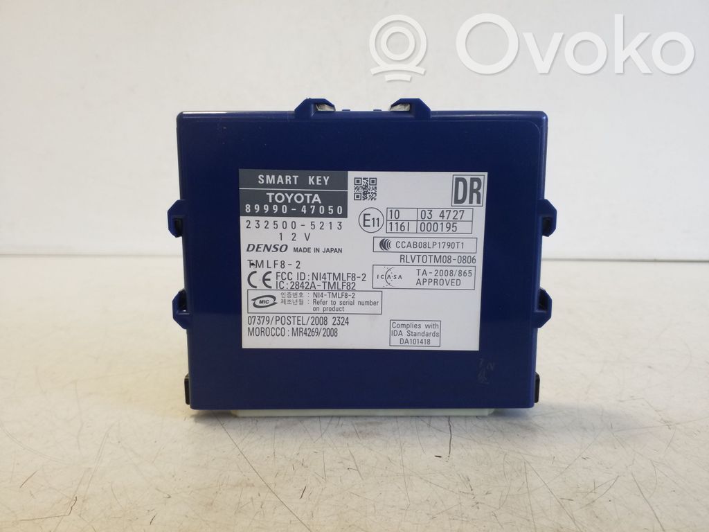 Toyota Prius (XW30) Inne komputery / moduły / sterowniki 
