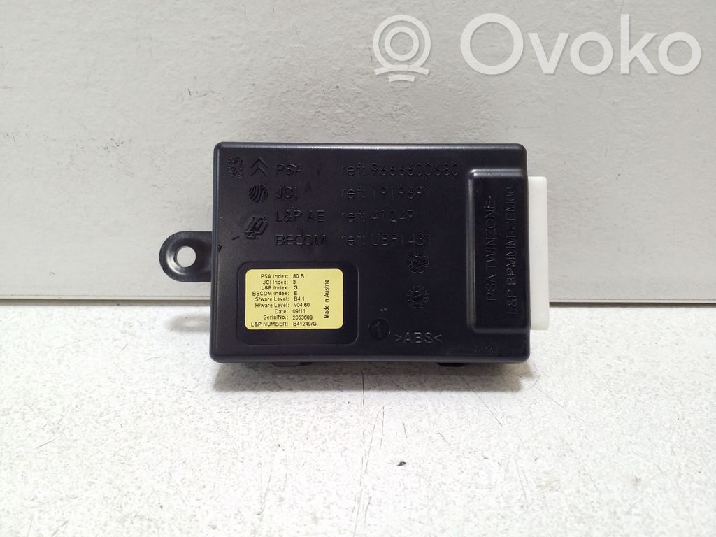 Module de commande de siège   9666600680,1919691