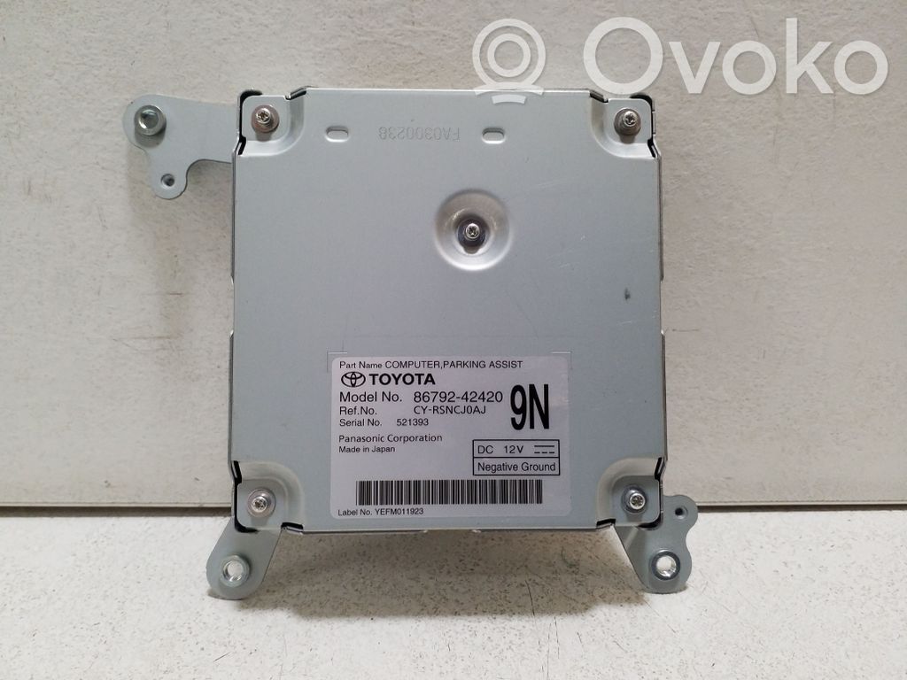 Toyota bZ4X Unidad de control/módulo PDC de aparcamiento