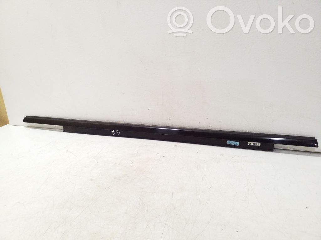 Audi Q5 SQ5 8R Rivestimento modanatura del vetro della portiera posteriore 