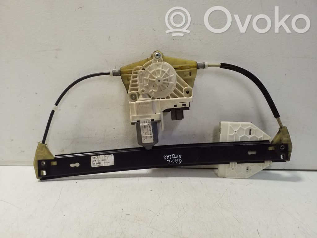 Audi A6 S6 C6 4F Regulador de puerta trasera con motor