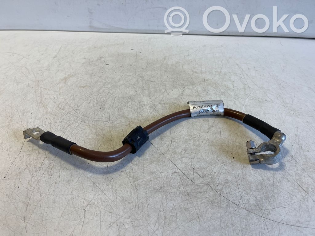 Porsche Taycan 9J1 Negative earth cable (battery) 