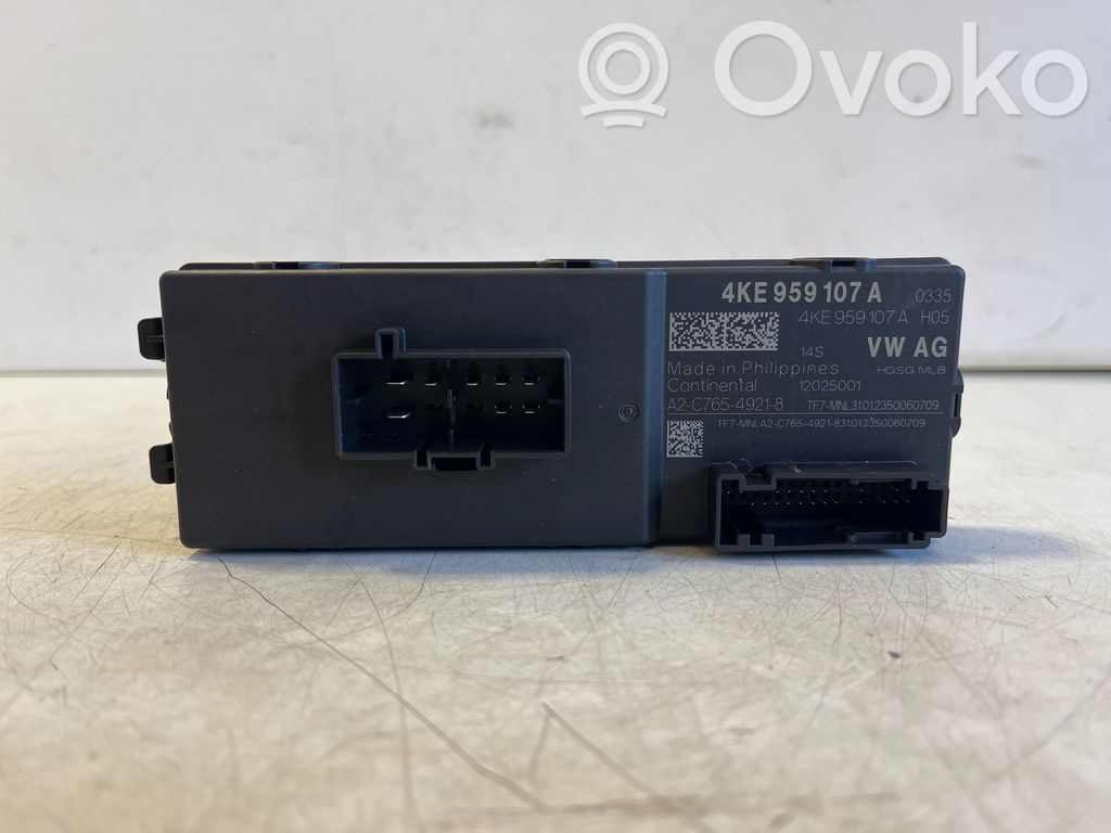 Porsche Taycan 9J1 Tailgate/trunk control unit/module 