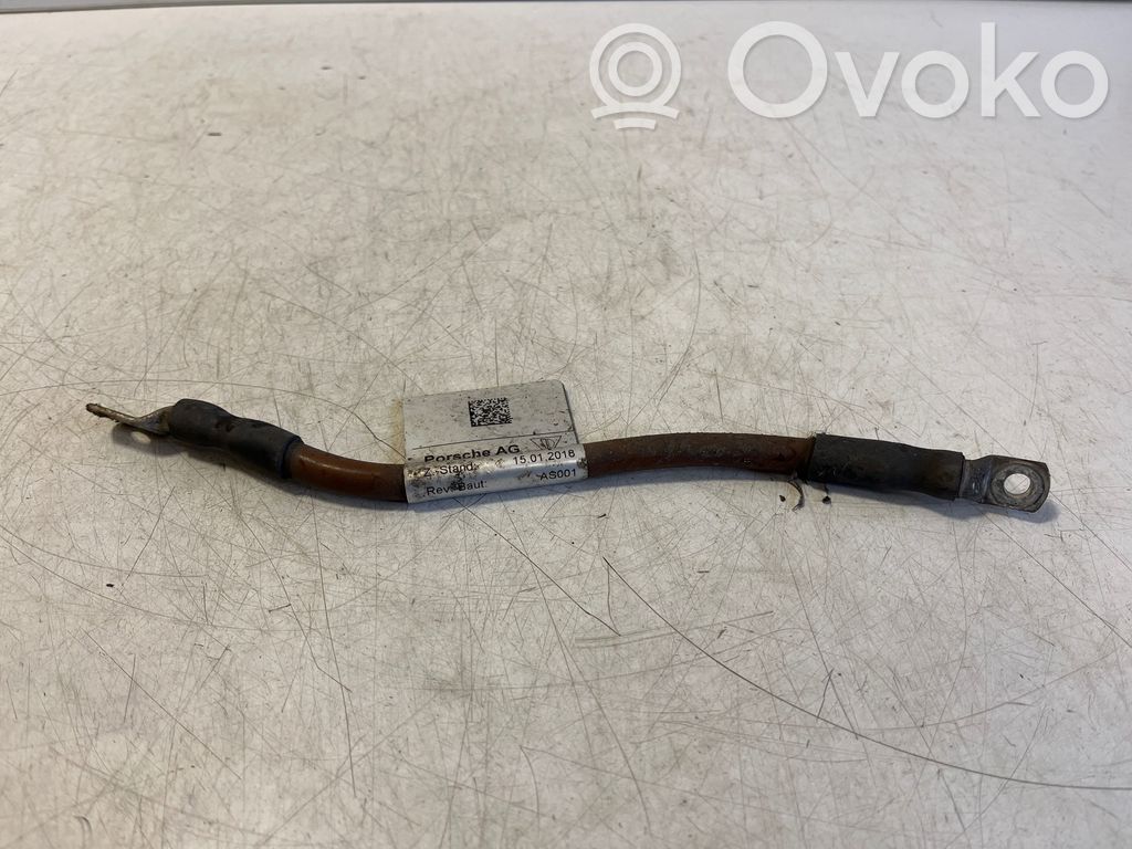 Porsche Taycan 9J1 Cablu cu bornă negativă (baterie) 