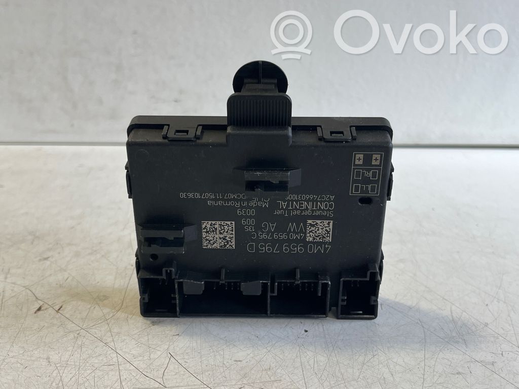 Unité de commande module de porte   4M0959795C