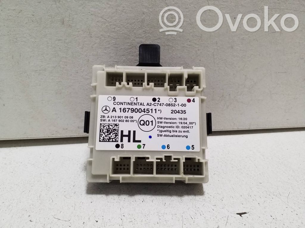 Mercedes-Benz EQC Centralina/modulo portiere 