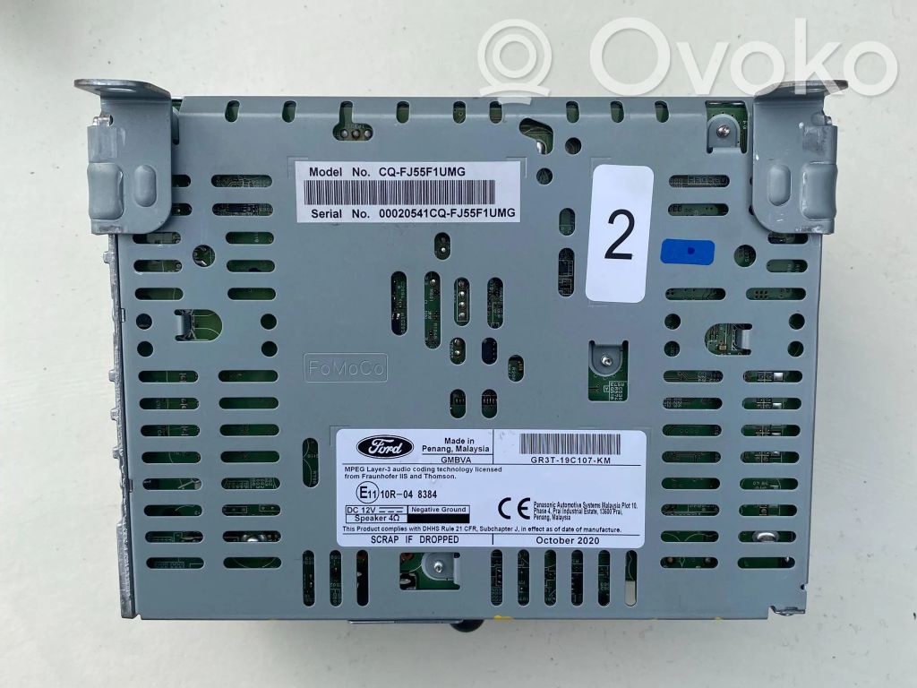 Ford Mustang VI Panel / Radioodtwarzacz CD/DVD/GPS 