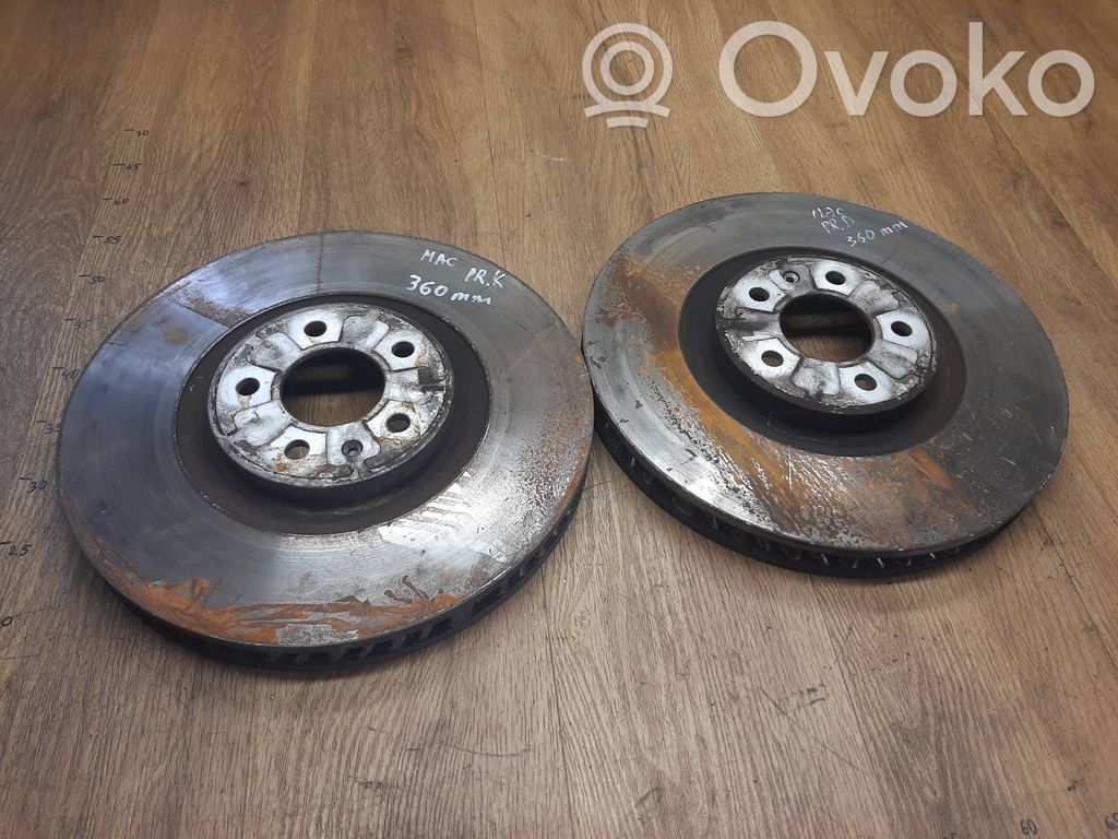 Porsche Macan (95B) Front brake disc 