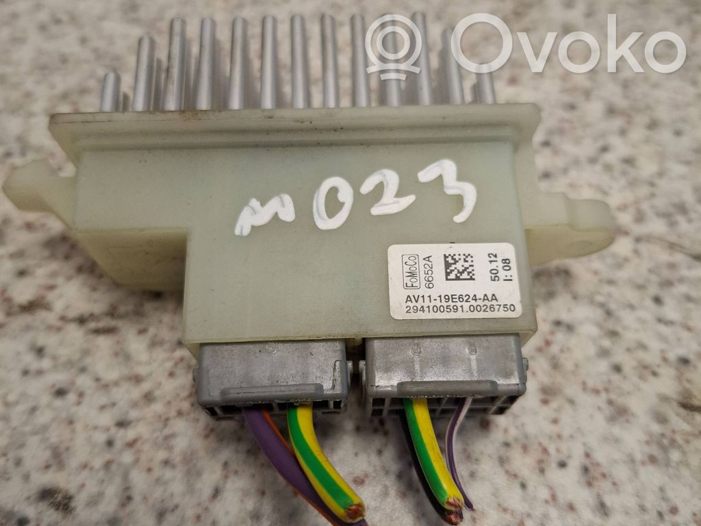 Ford B-MAX Résistance moteur de ventilateur de chauffage 