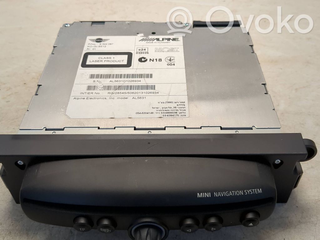 Panel / Radioodtwarzacz CD/DVD/GPS   9344087
