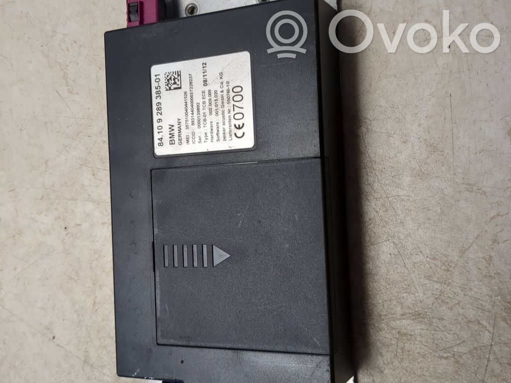 BMW 5 F10 F11 Moduł / Sterownik Bluetooth 