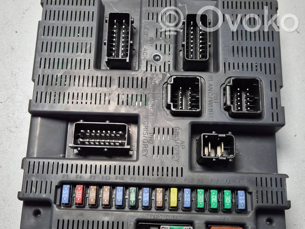 Citroen C3 Pluriel Fuse module 